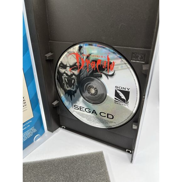 Bram Stoker's Dracula (Sega CD, 1993) W/ Case, Manual. CIB - Picture 4 of 10